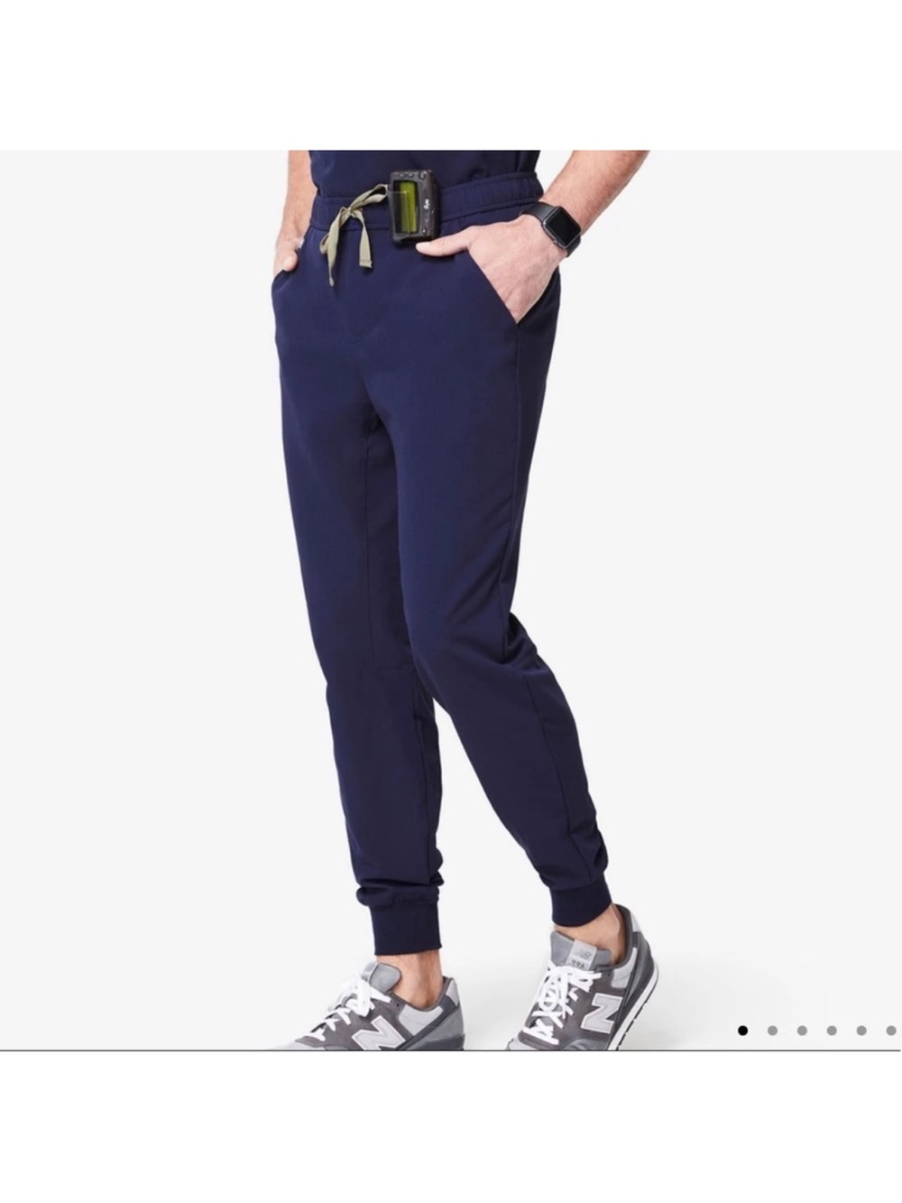 Figs Tansen Navy Blue Joggers Medium Short